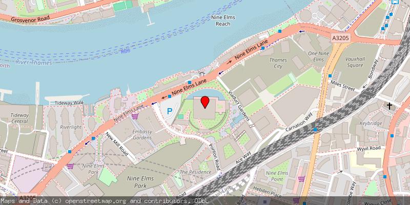Map showing this location